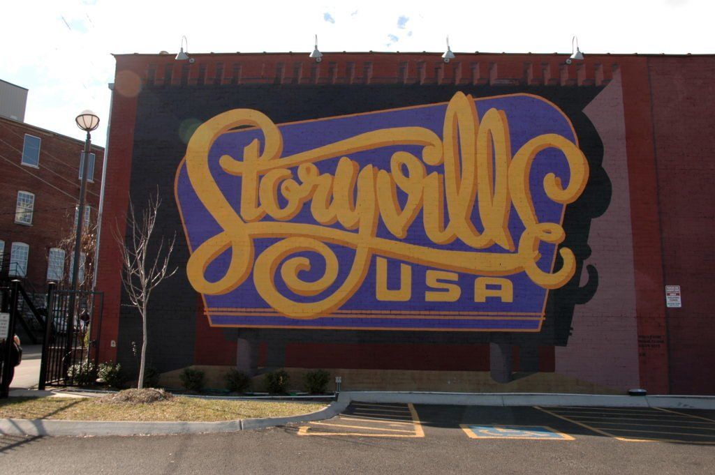 storyville usa exterior mural art