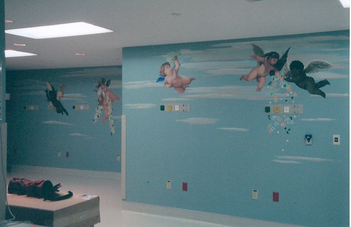Tallahassee Children's Hospital Cherub Theme Interior By Murals & More