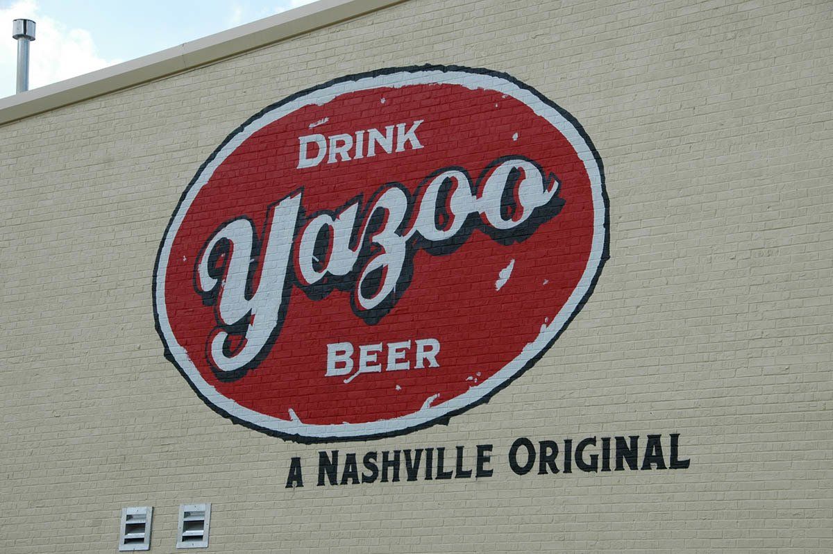 Yazoo Brewing Company of Nashville Showcases Unique Exterior Mural