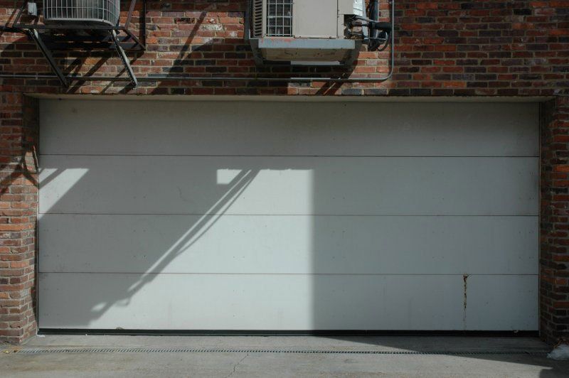 Unique Custom Garage Door Exterior Painted Mural At The Arts Company