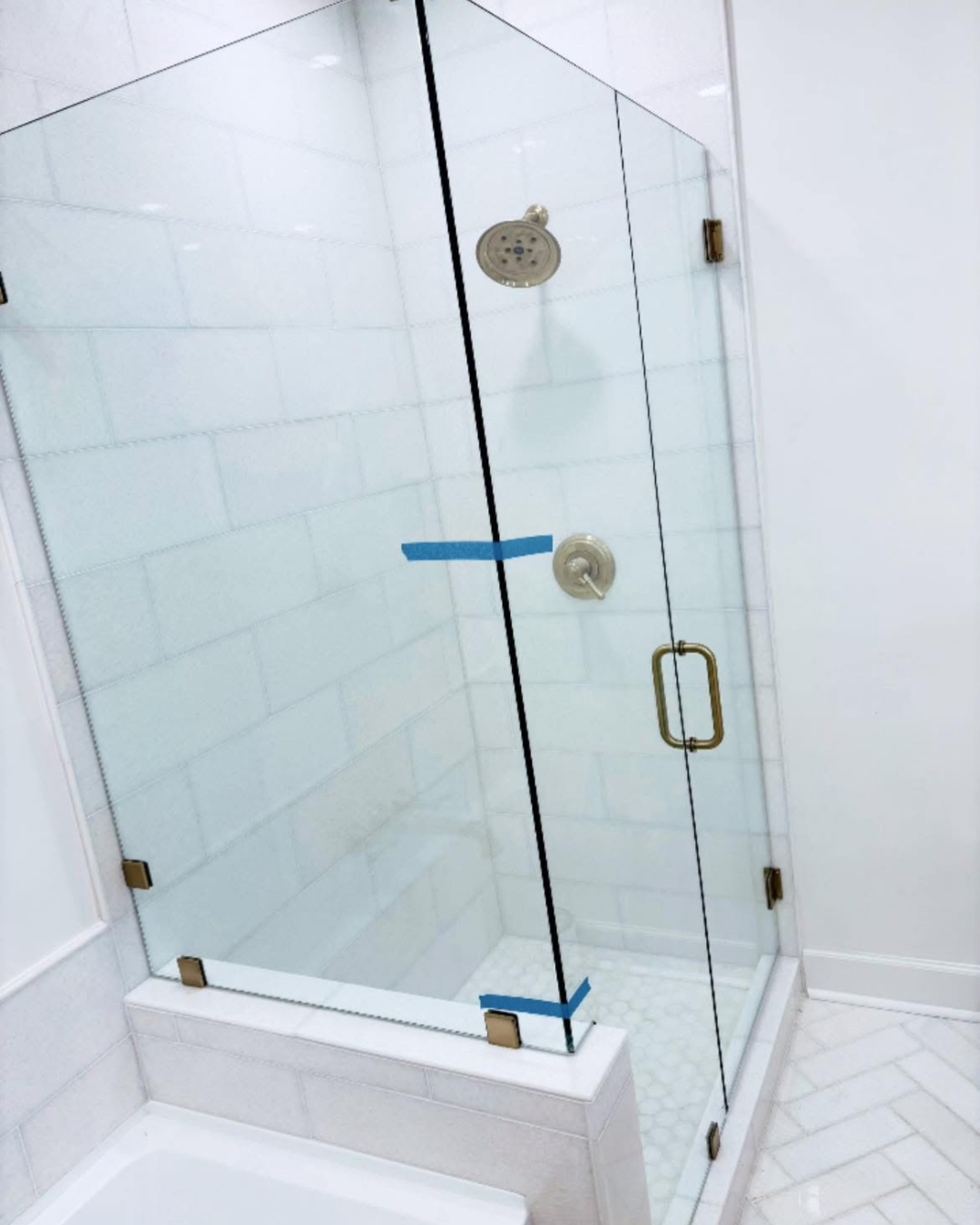 New shower