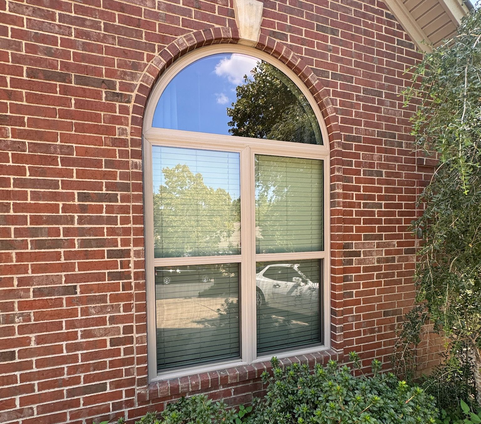 new window on the same brick house