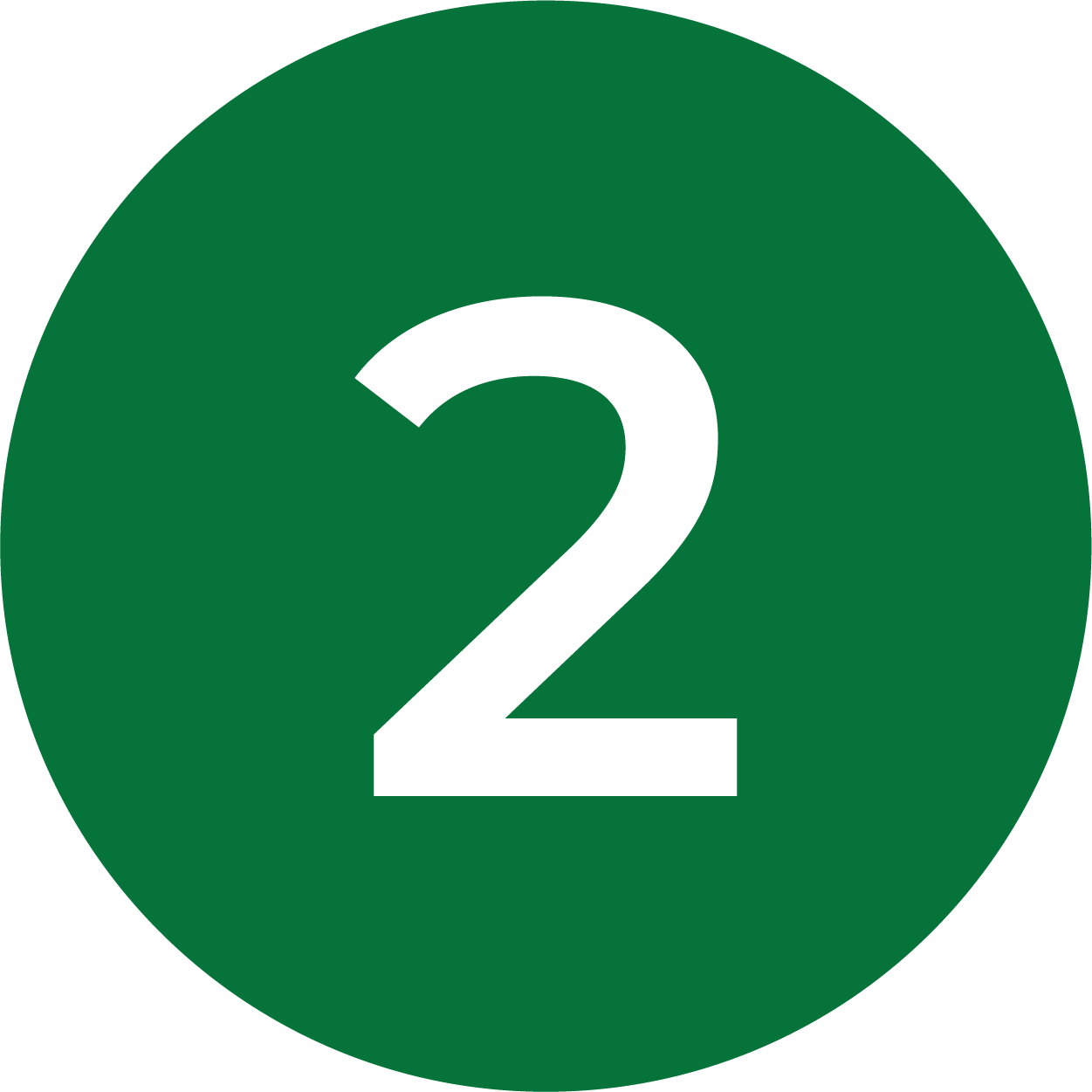 White number