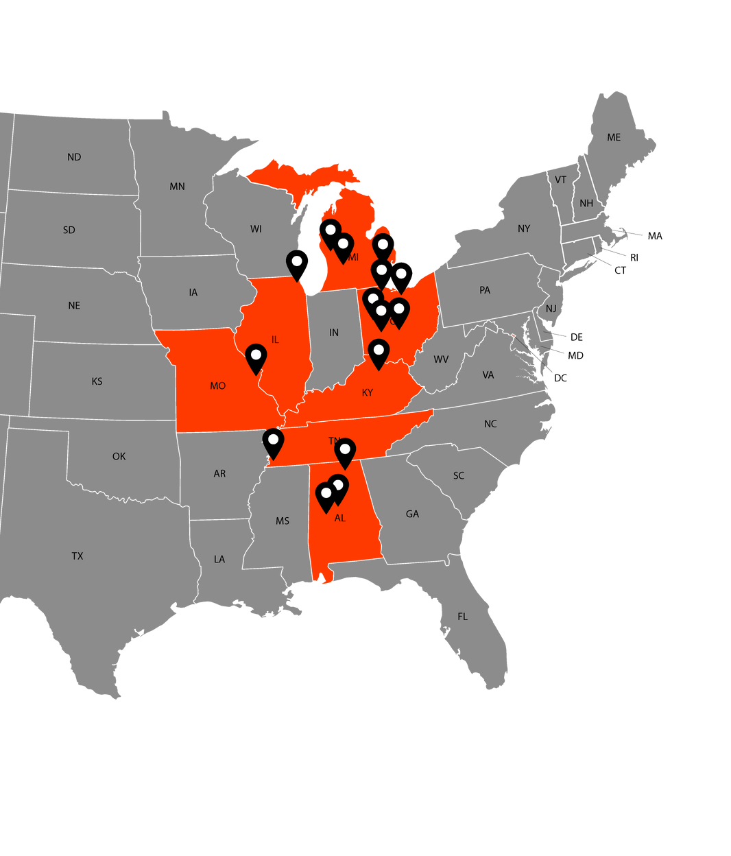 Concierge Flooring Locations