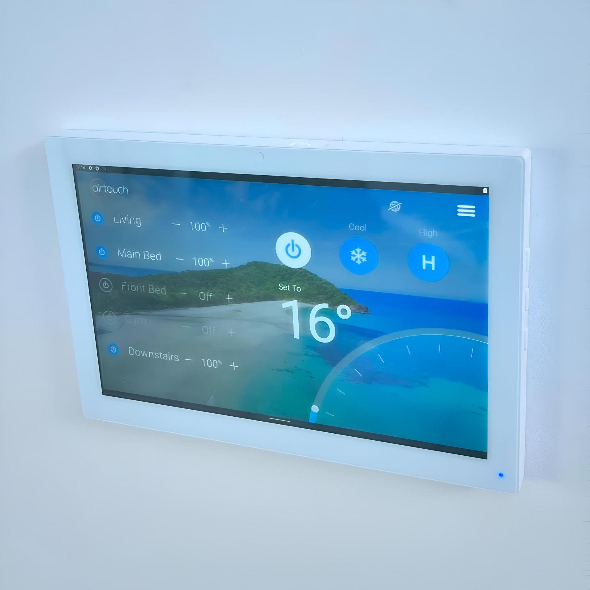 Thermostat Displays the Temperature — Kiama Air Conditioning in Albion Park Rail, NSW