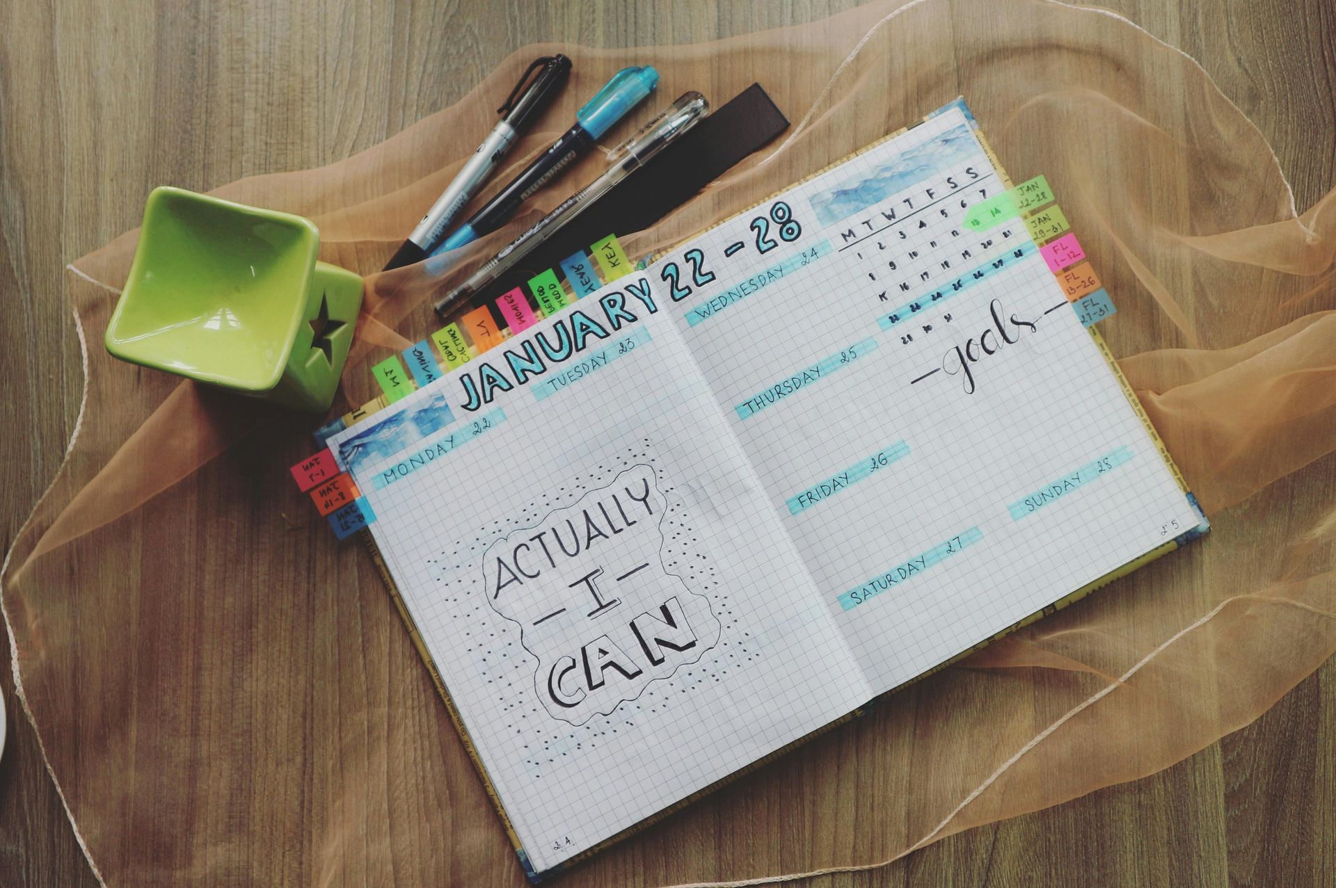 Image of a desk calendar