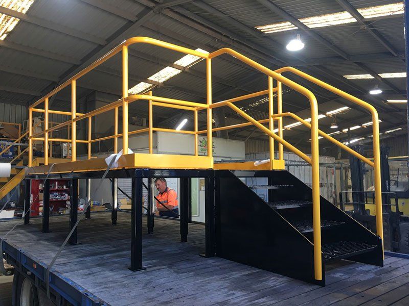 Platform Assembly — Powder coating service in Tomago, NSW