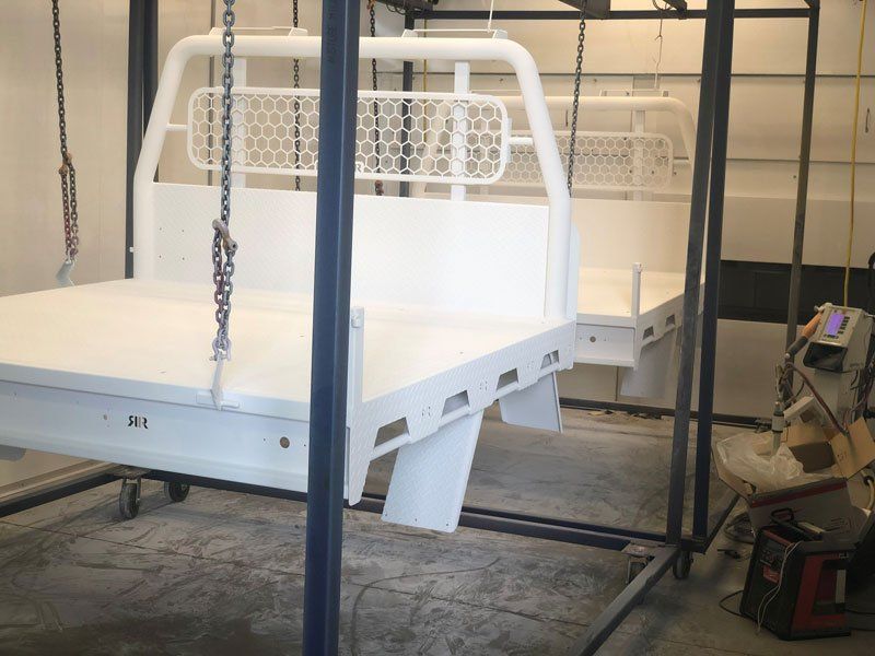 RR Trays — Powder coating service in Tomago, NSW
