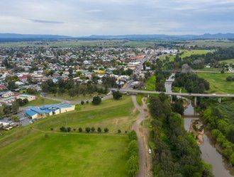 Aerial View of the City — Powder coating service in Tomago, NSW