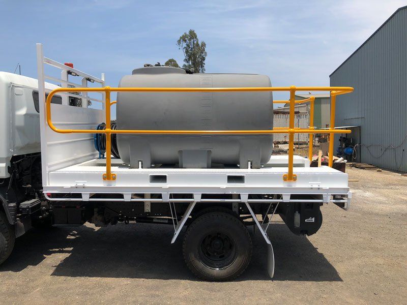 Industrial Vehicle — Powder coating service in Tomago, NSW