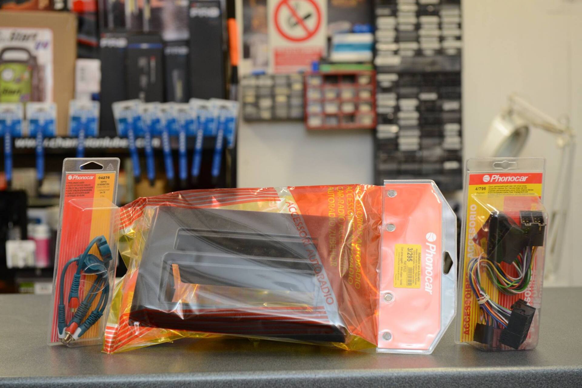 vendita di ricambi elettronici per auto