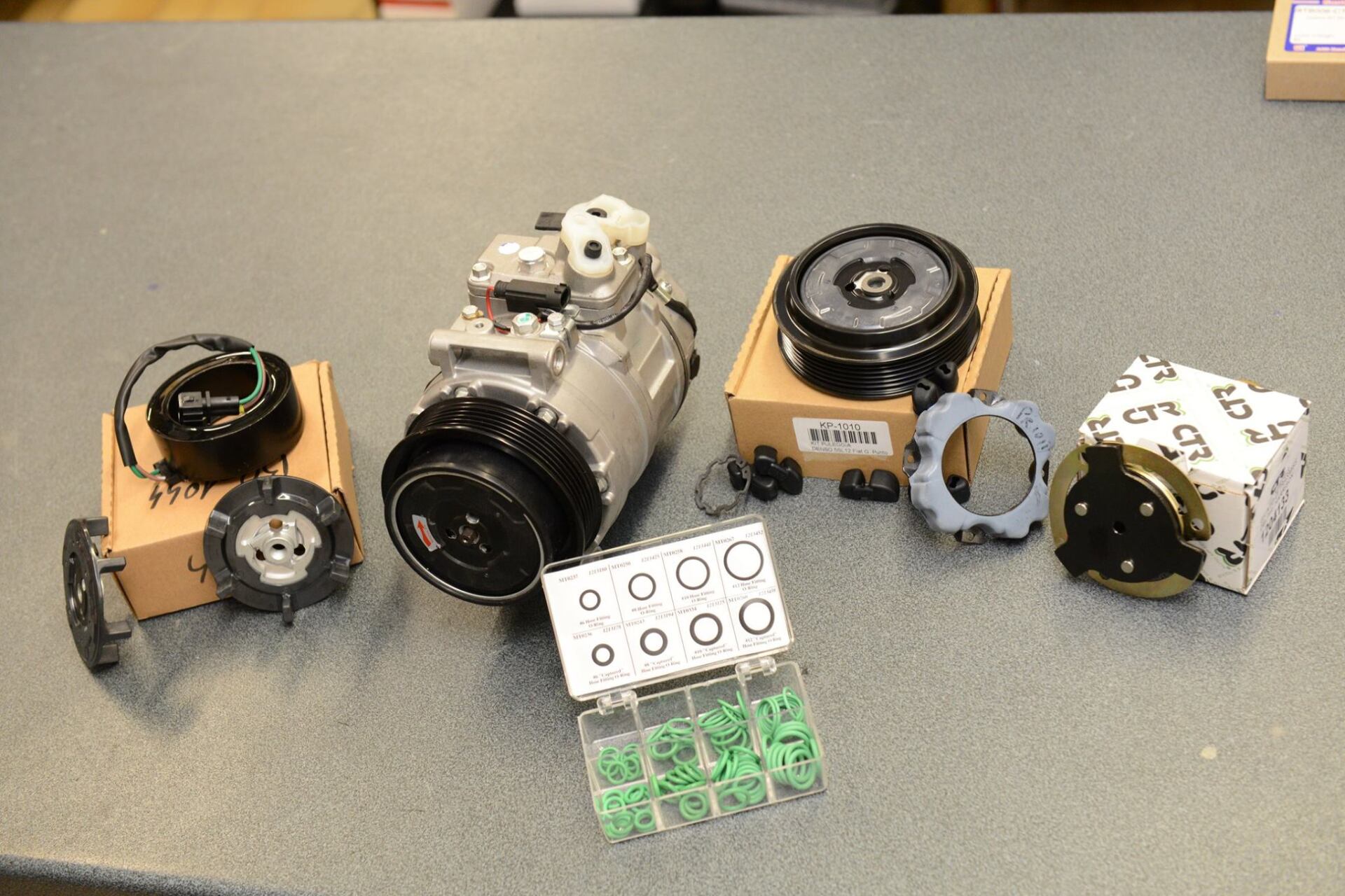 vendita di ricambi per condizionatori auto