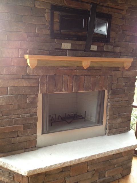 Fire Place Mantle
