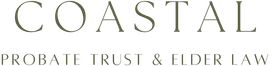 The logo for coastal probate trust and elder law