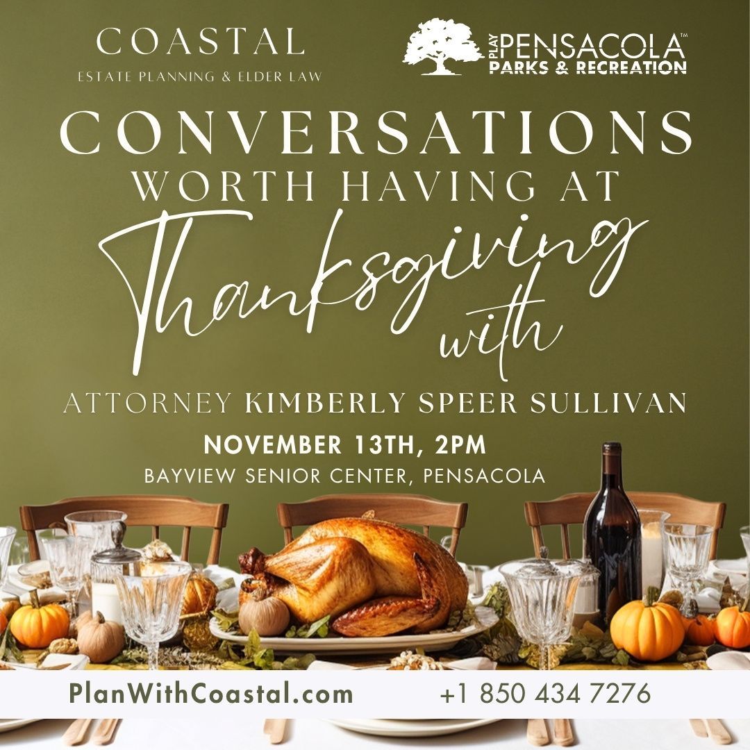 Pensacola estate planning event bayview senior center.