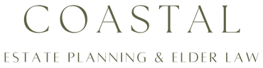 The logo for coastal probate trust and elder law