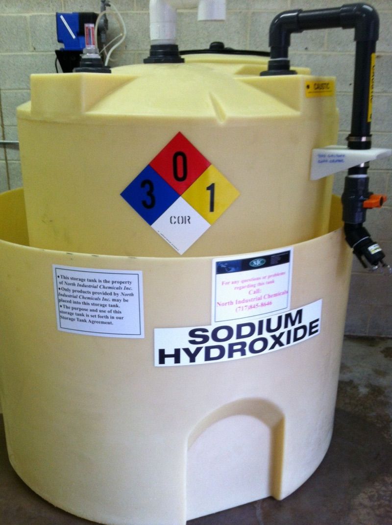 Sodium Hydroxide Mini-Bulk Delivery