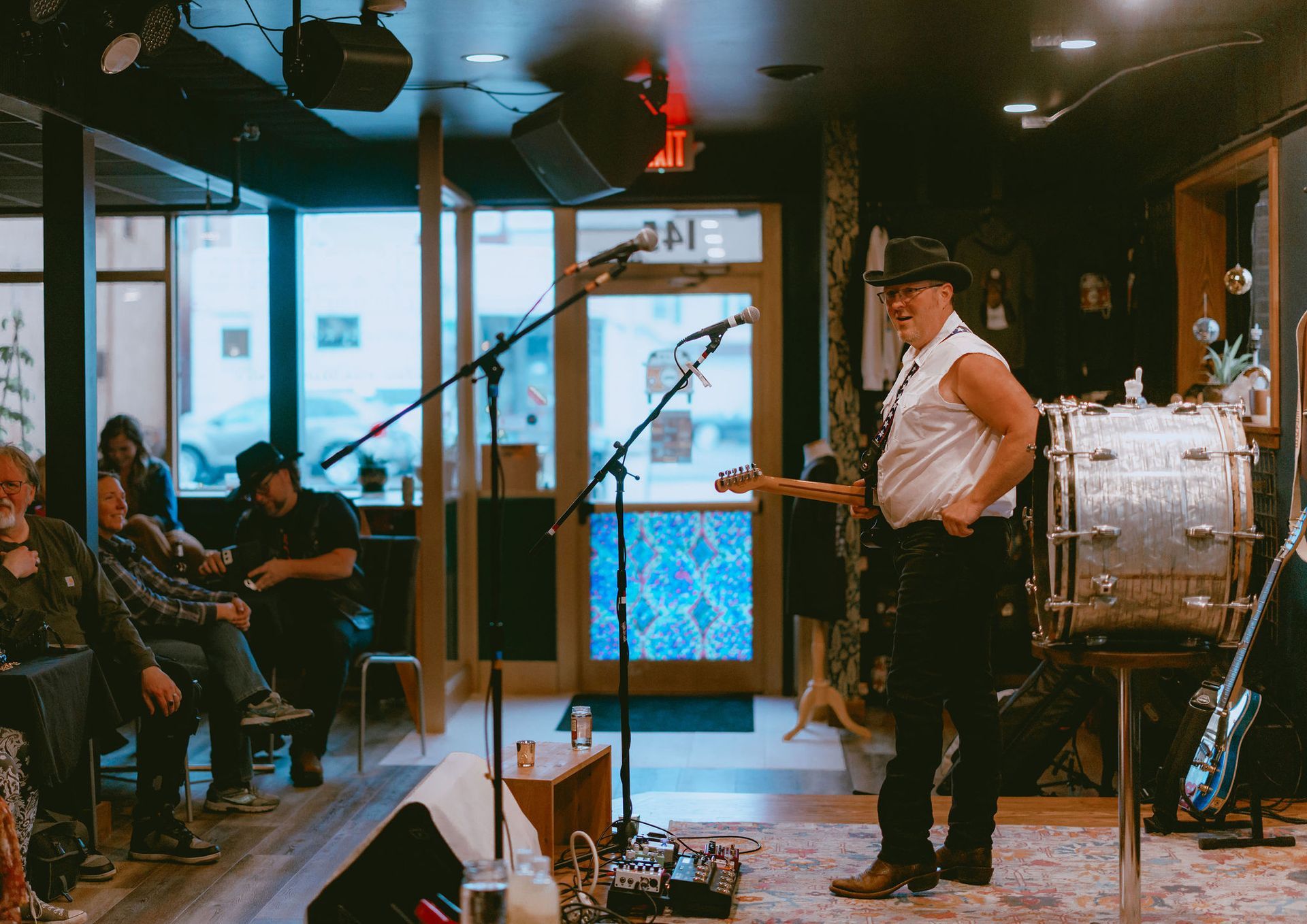 Poppa Bear Norton at The Happy Productions Listening Room in Cambridge Minnesota