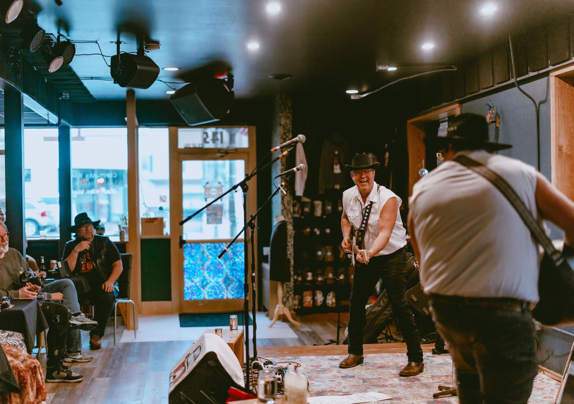Poppa Bear Norton at The Happy Productions Listening Room in Cambridge Minnesota