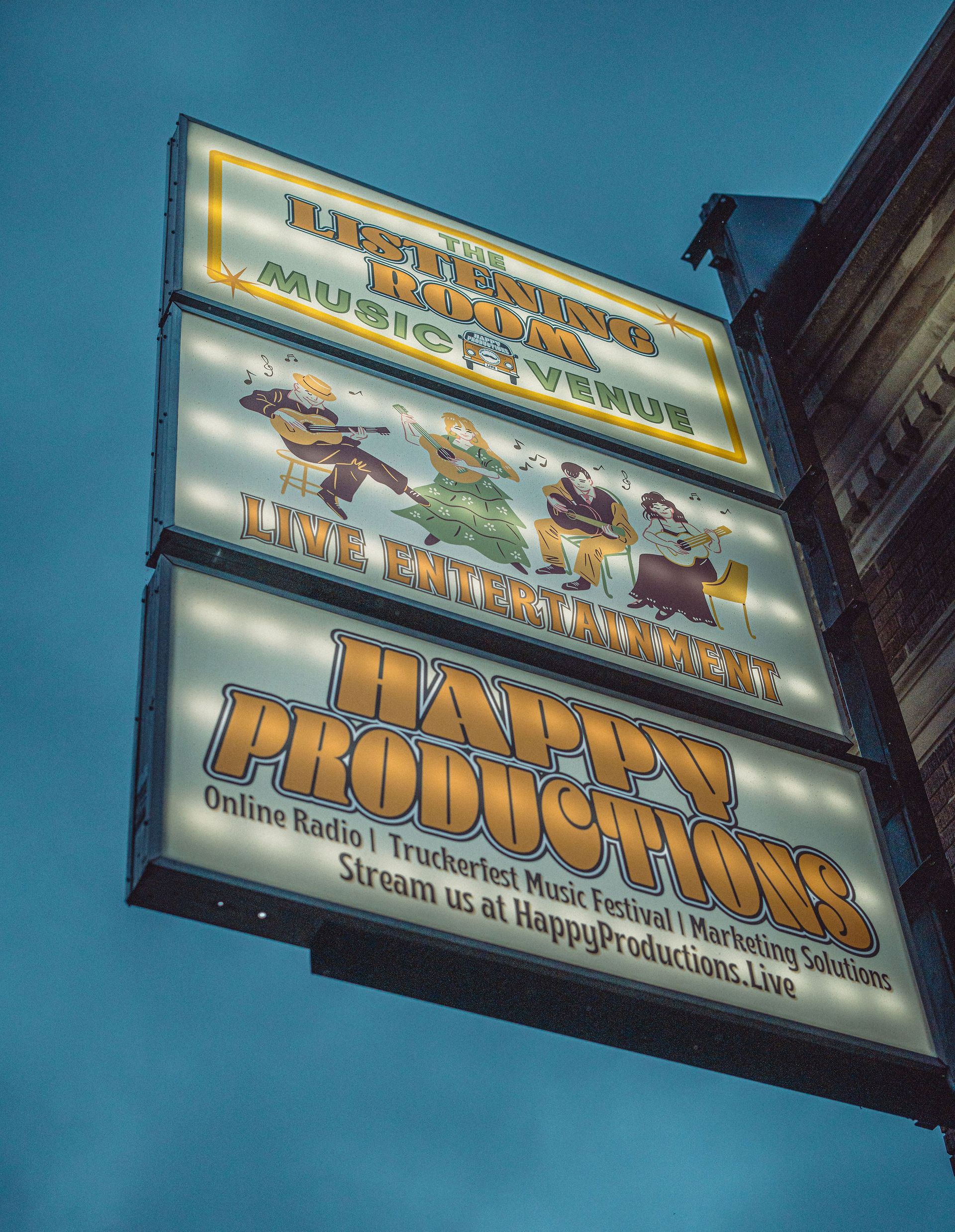 The Happy Productions Listening Room in Cambridge Minnesota