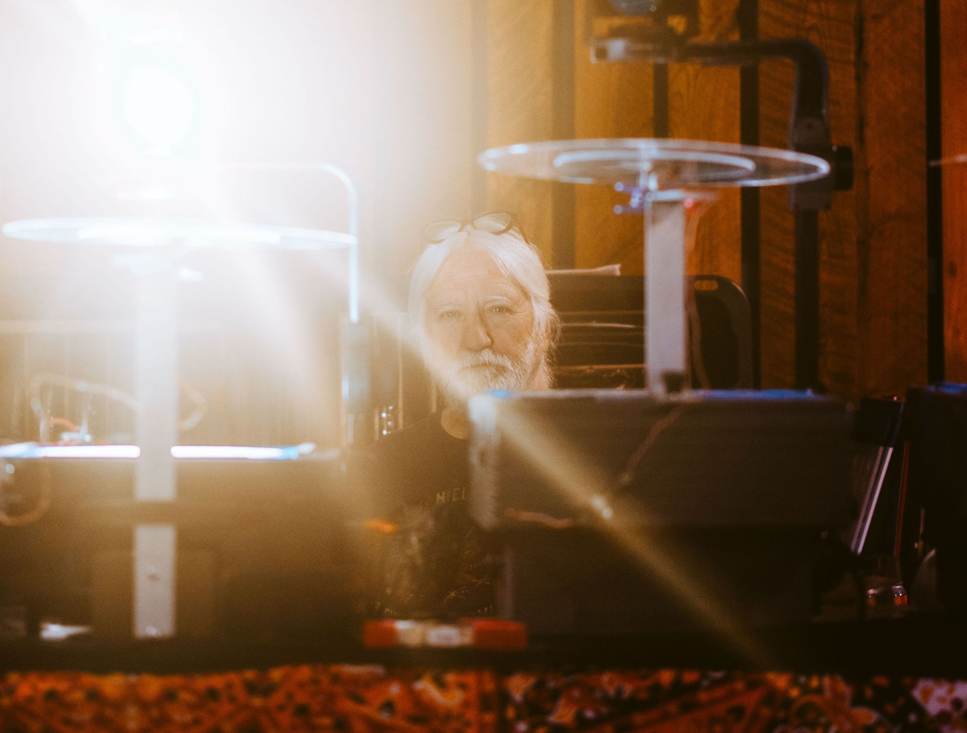 Visual Vinyl Liquid Light Show at The Happy Productions Listening Room in Cambridge Minnesota