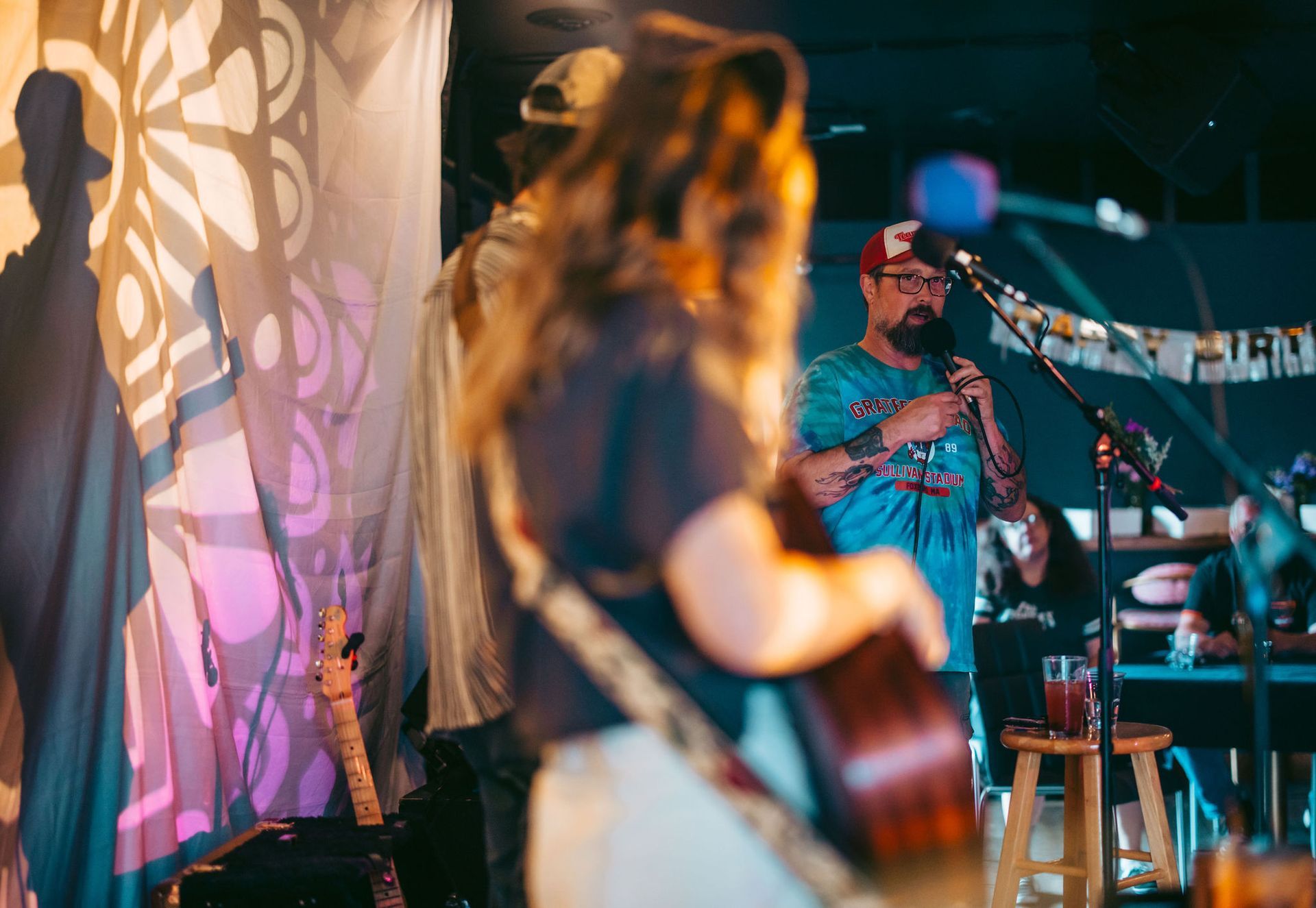 Visual Vinyl Liquid Light Show at The Happy Productions Listening Room in Cambridge Minnesota