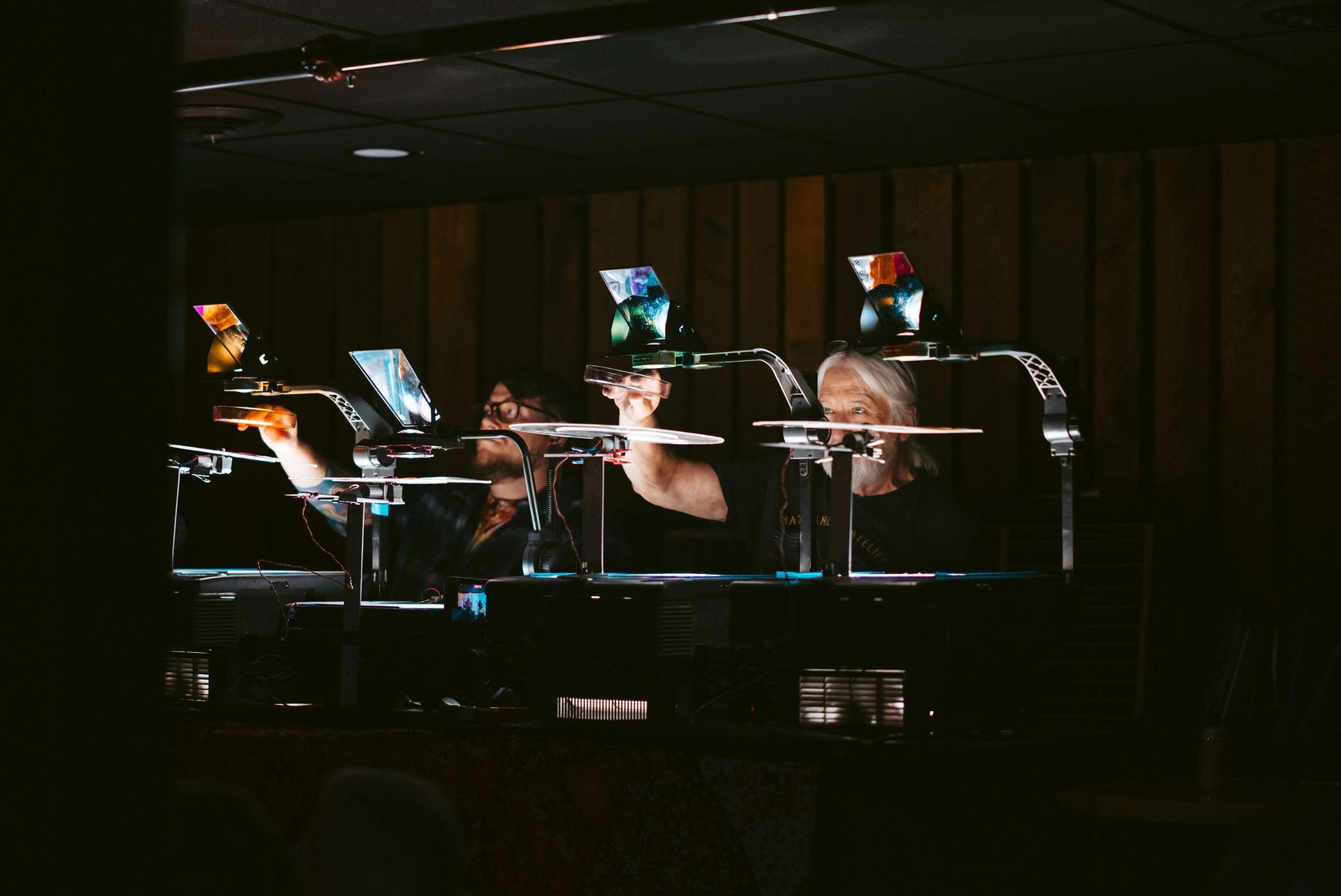 Visual Vinyl Liquid Light Show at The Happy Productions Listening Room in Cambridge Minnesota