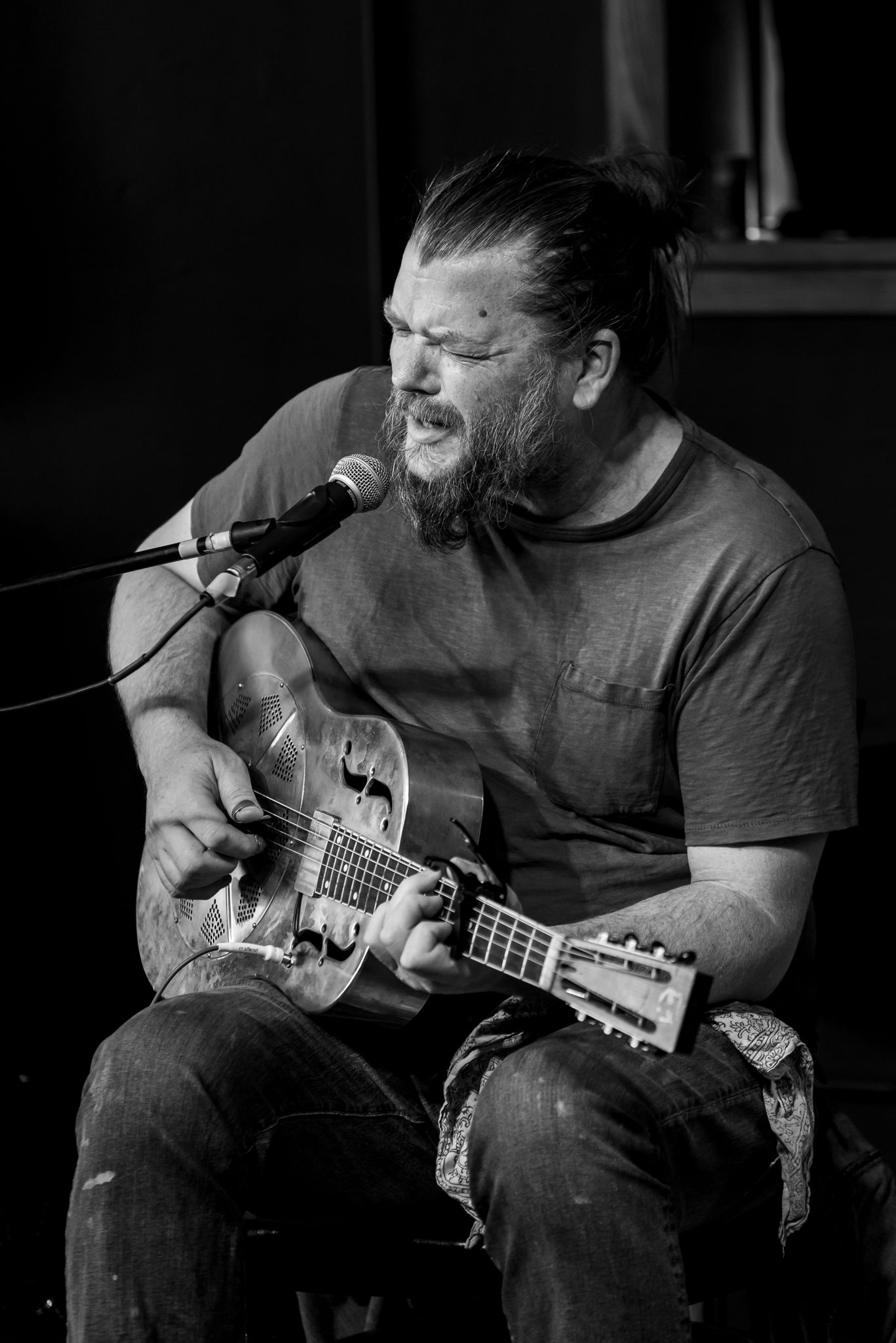 Drew Peterson at The Happy Productions Listening Room in Cambridge Minnesota