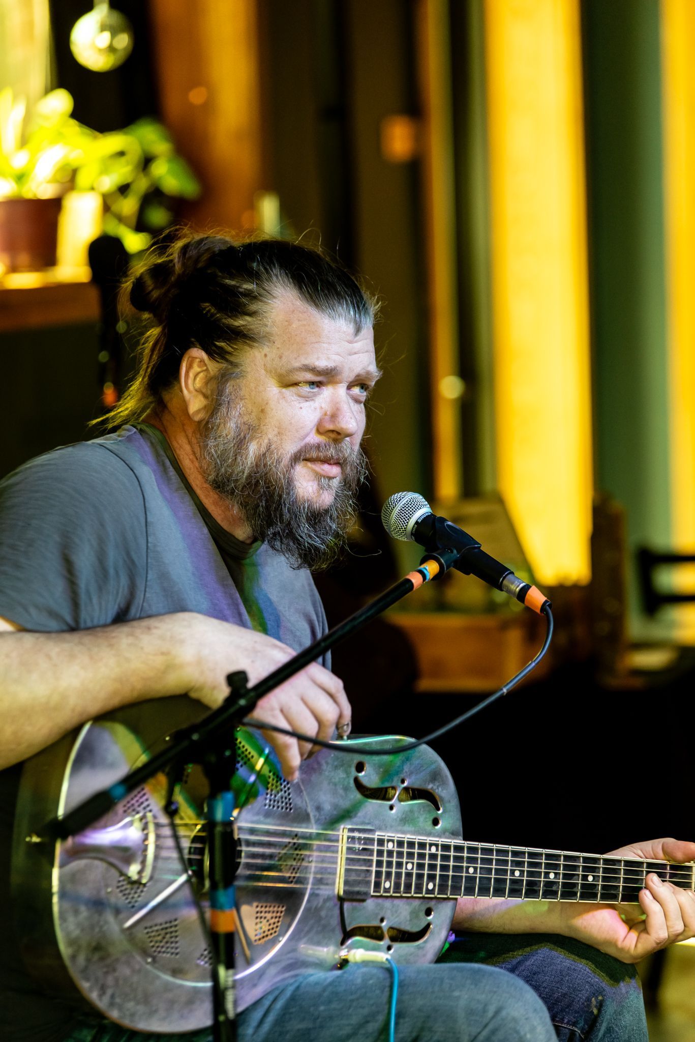 Drew Peterson at The Happy Productions Listening Room in Cambridge Minnesota