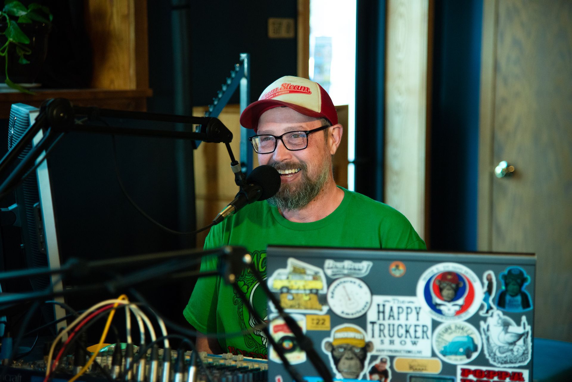 The Happy Trucker Show at The Happy Productions Listening Room in Cambridge Minnesota