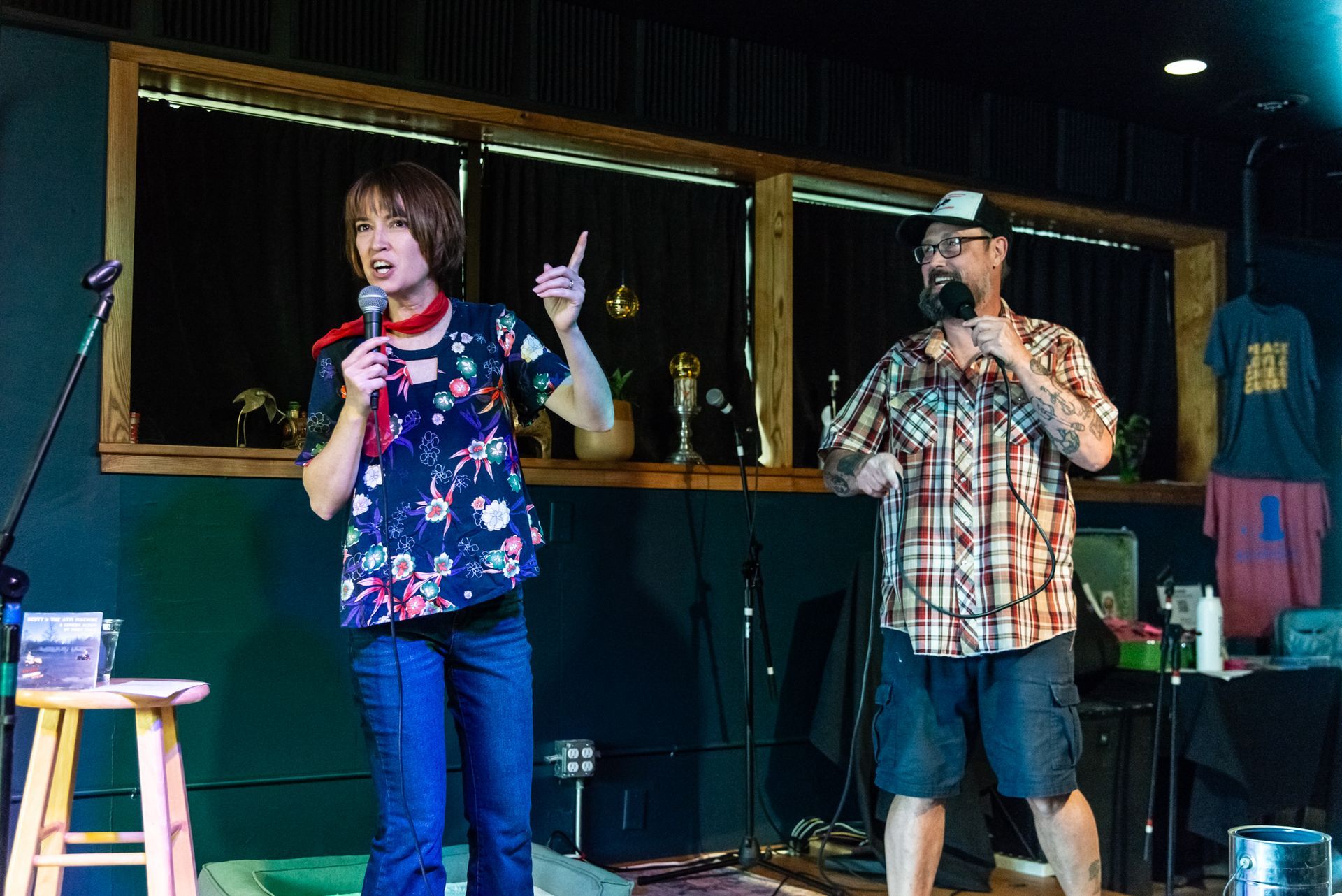 Mary Mack & The Happy Trucker at The  Happy Productions Listening Room in Cambridge Minnesota