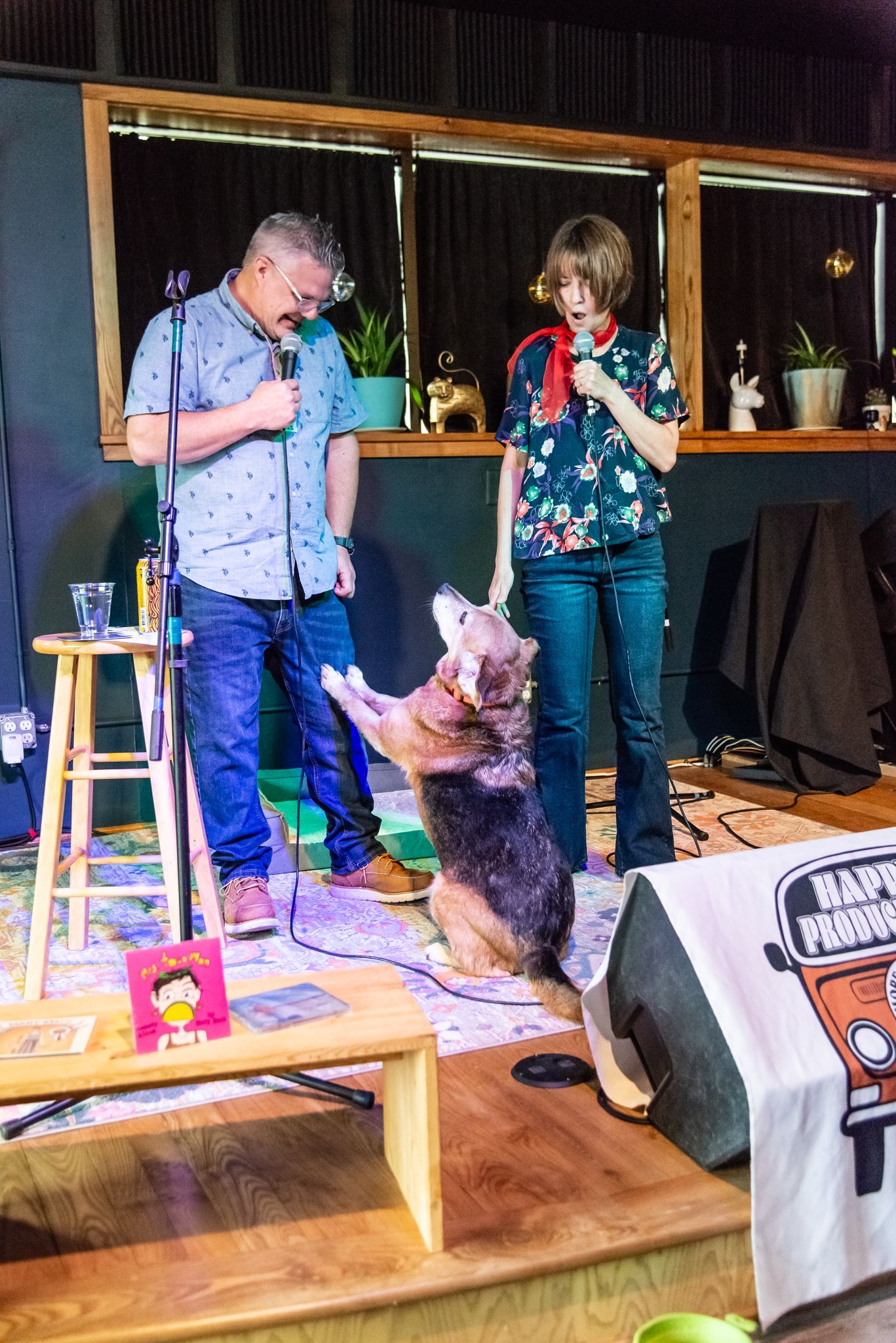 Mary Mack & Tim Harmston at The Happy Productions Listening Room in Cambridge Minnesota