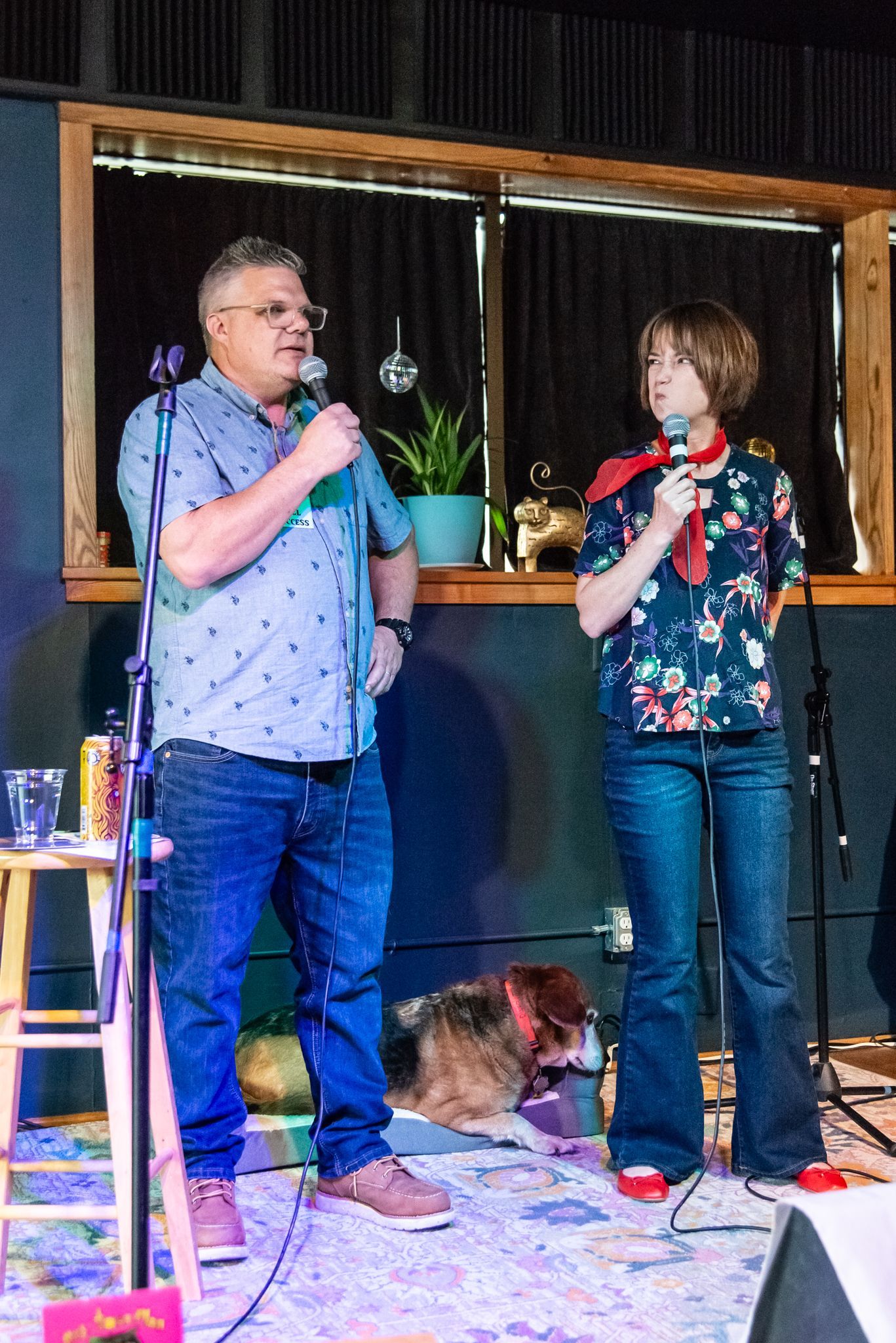 Mary Mack & Tim Harmston at The Happy Productions Listening Room in Cambridge Minnesota