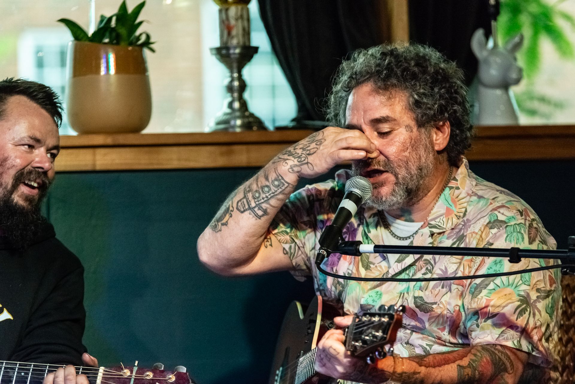 Javier Trejo at The Happy Productions Listening Room in Cambridge Minnesota