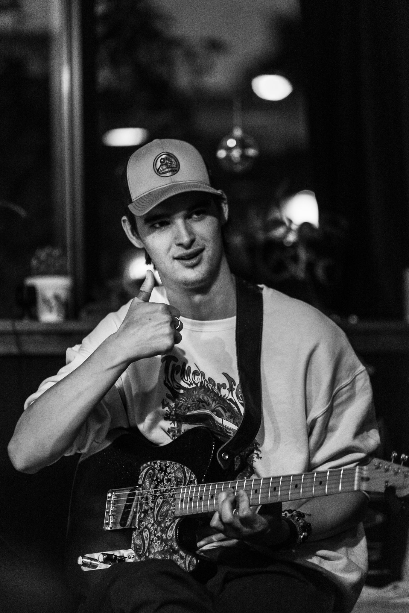 Julian Edoff at The Happy Productions Listening Room in Cambridge Minnesota