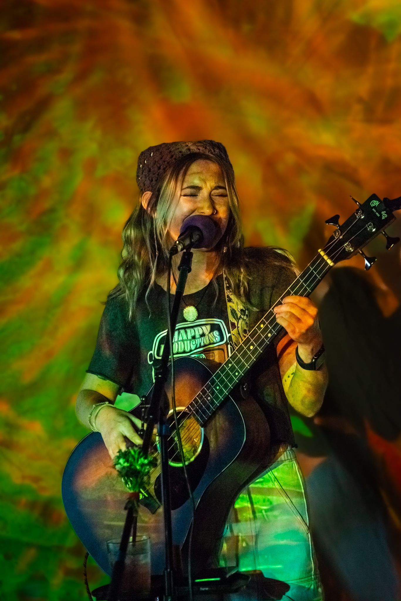 Dellwood & Visual Vinyl Liquid Light Show at The Happy Productions Listening Room in Cambridge Minnesota