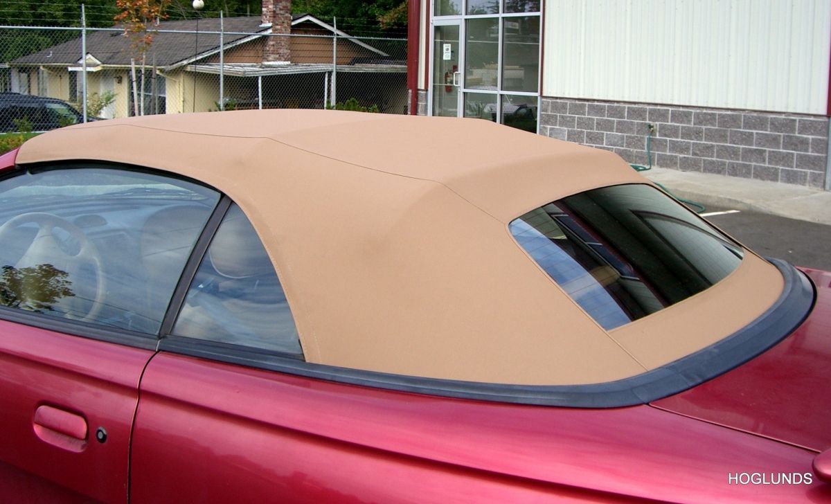 tan fabric convertible