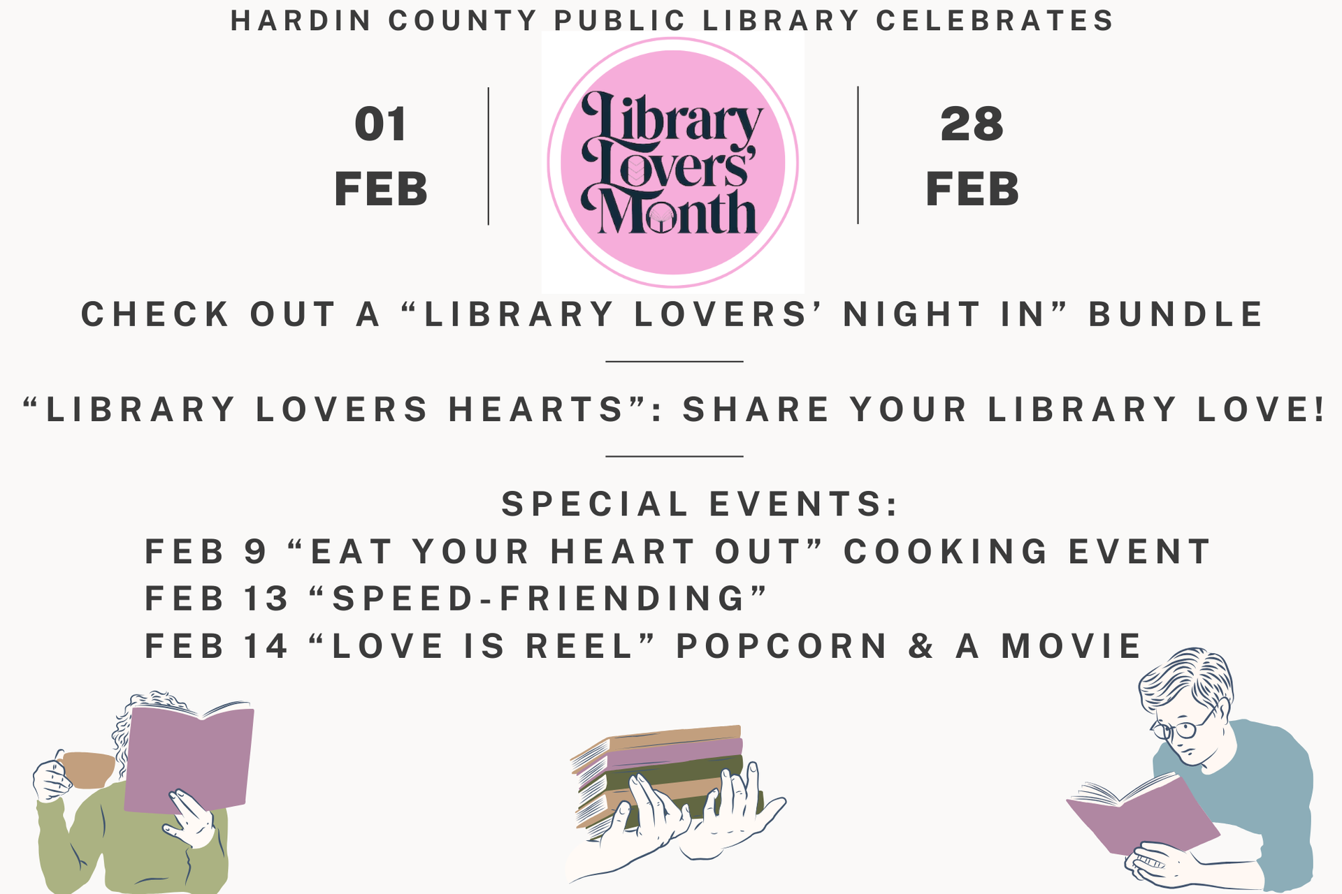 Library Lovers Graphic