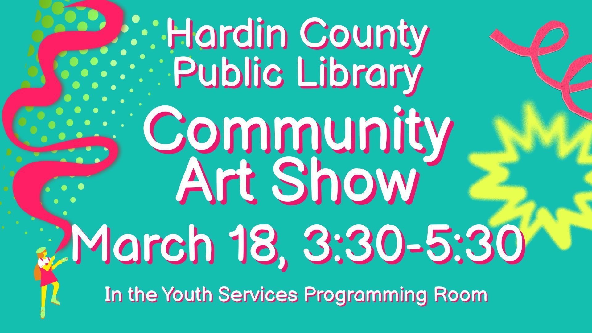Community Art Show Graphic