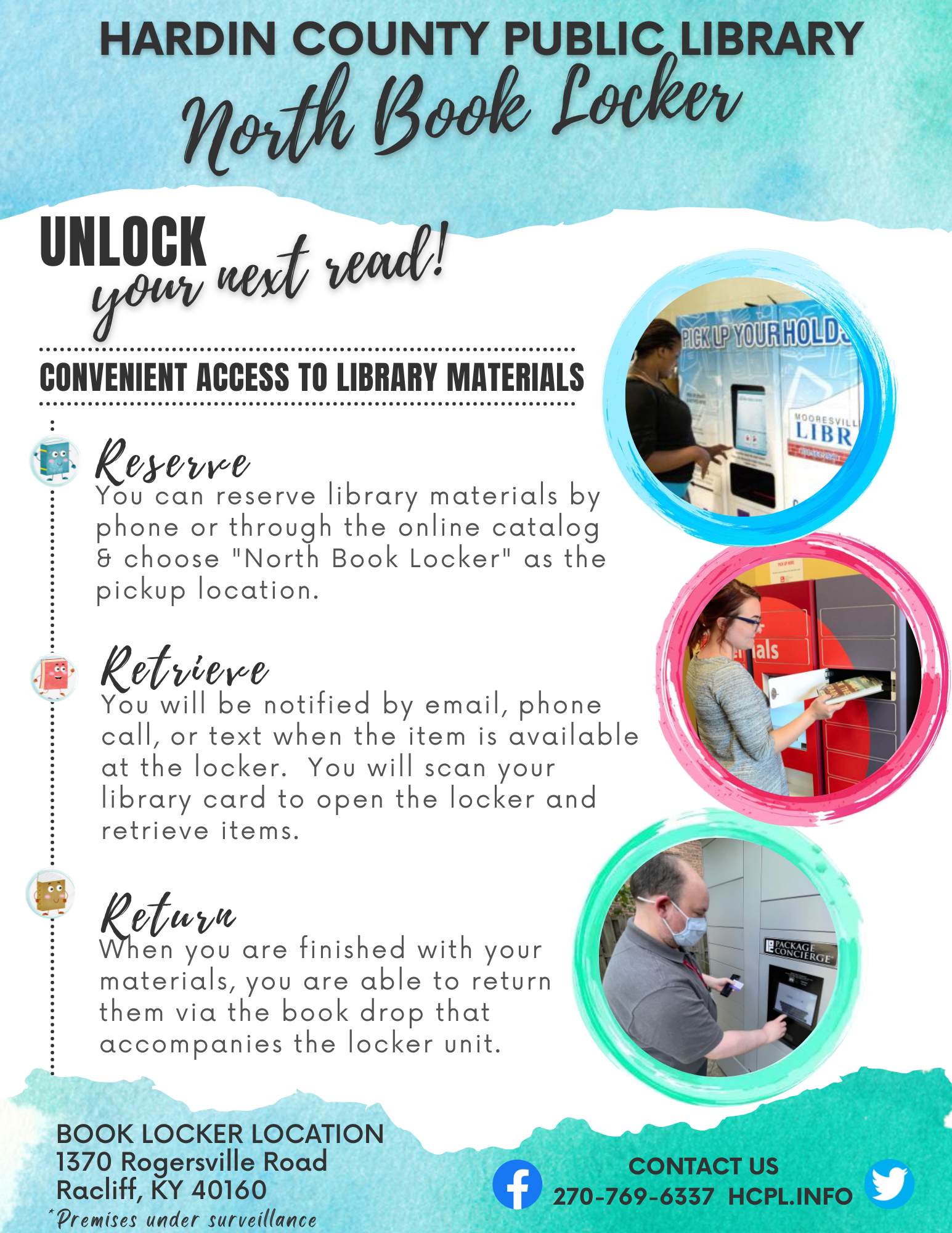 HCPL BOOK LOCKER FLYER