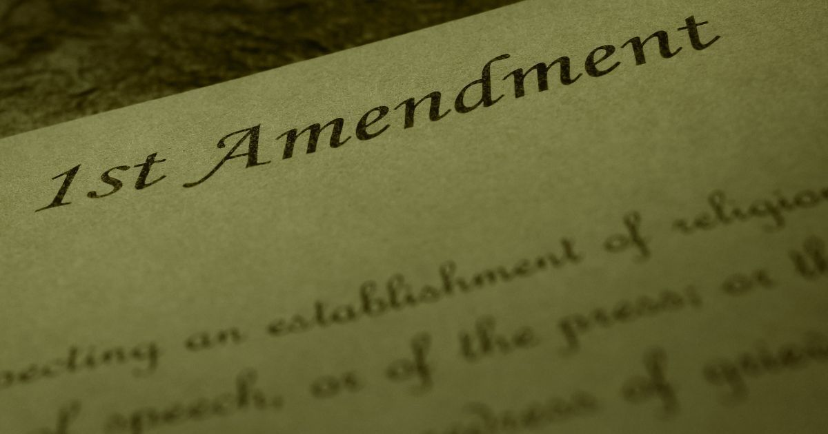 A close-up view of the words 