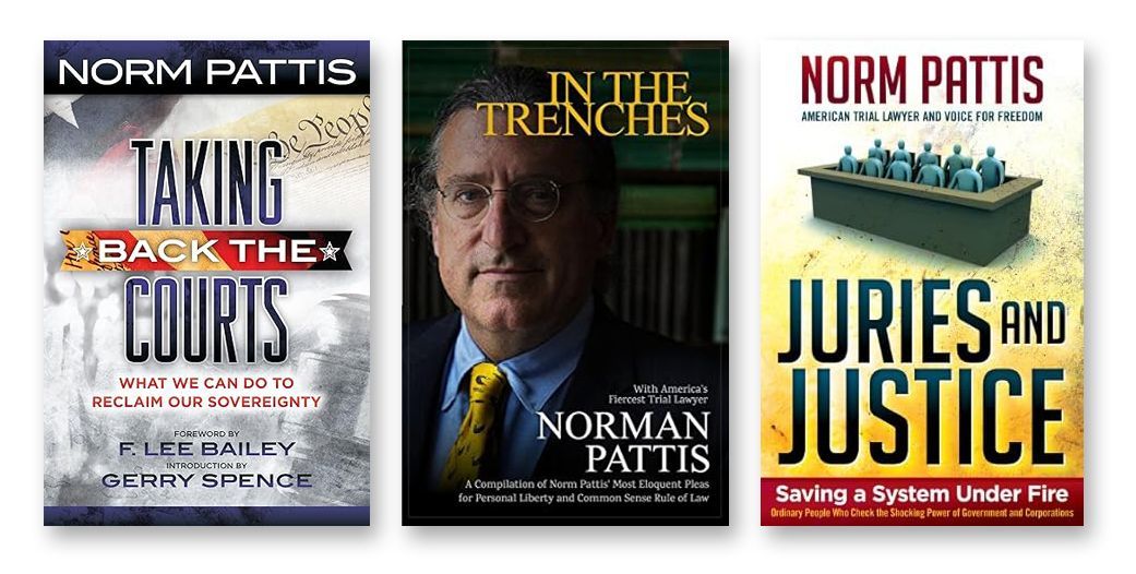 Images of books written by Norm Pattis