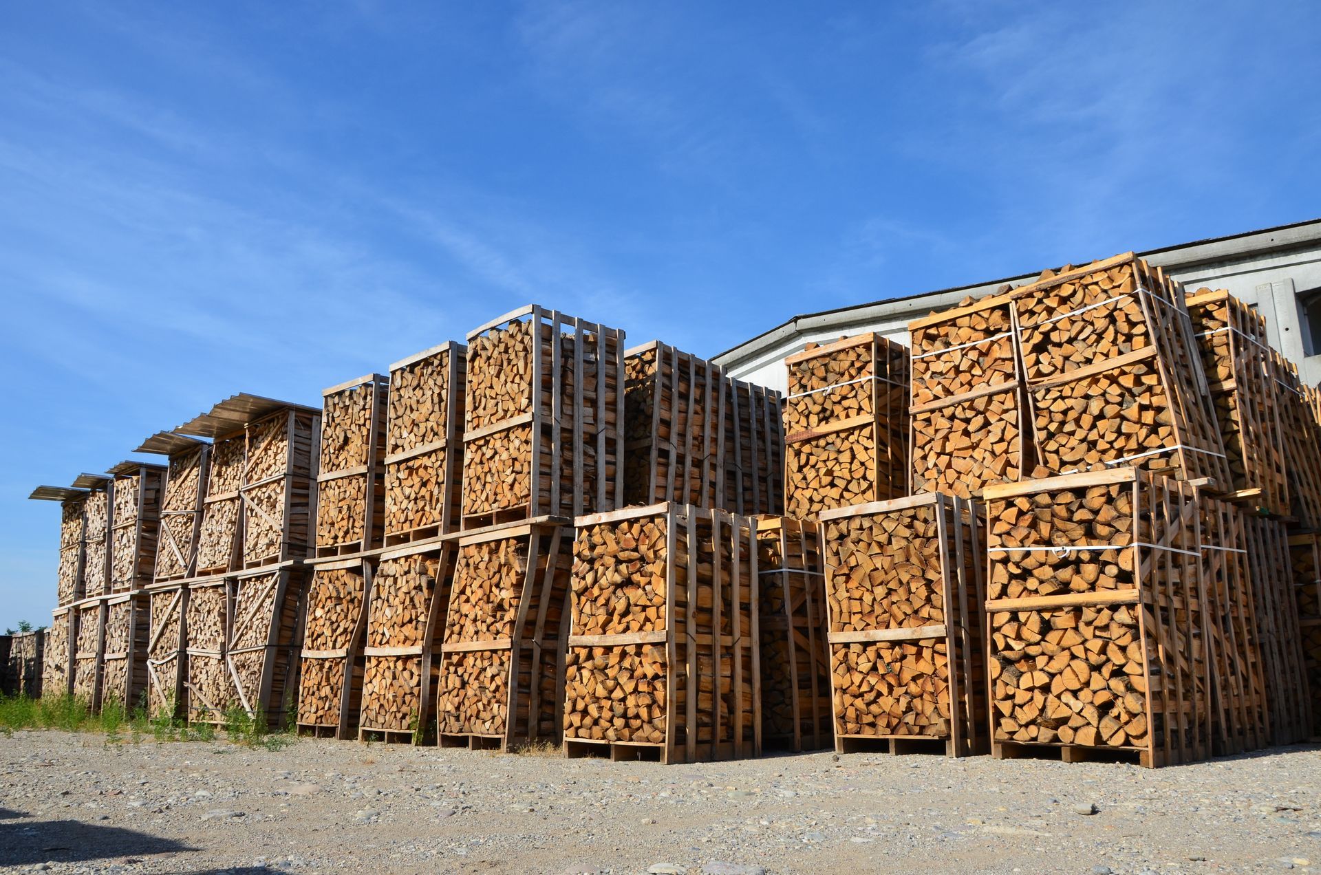 legna da ardere container