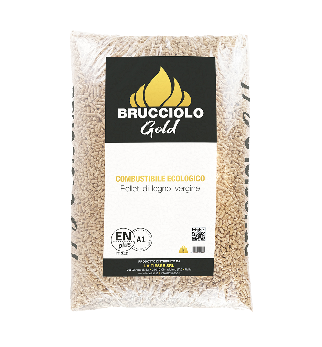 pellet Brucciolo Gold 