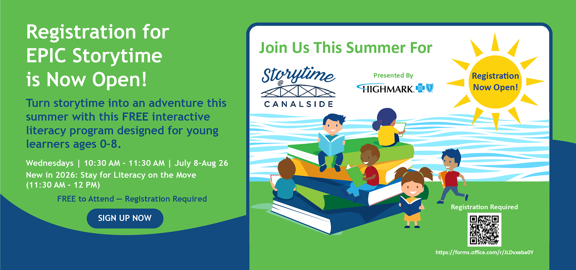 Storytime at Canalside