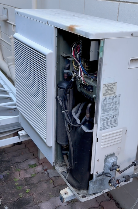 Repairs To A Broken Air Conditioner — Law Air Conditioning In Annandale, QLD