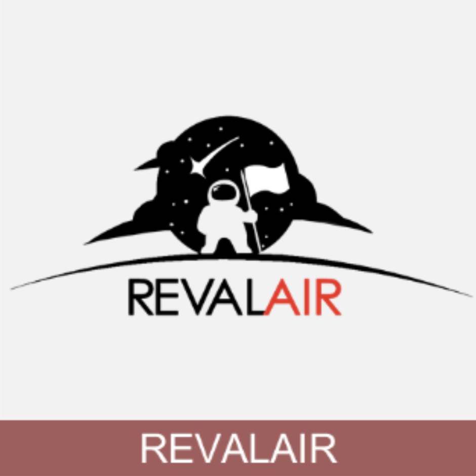 Astronaut on a planet with a starry background, holding a flag;