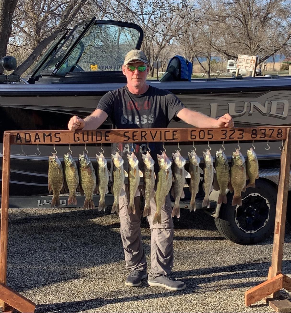 South Dakota Walleye Fishing Guide, Adams Guide Service