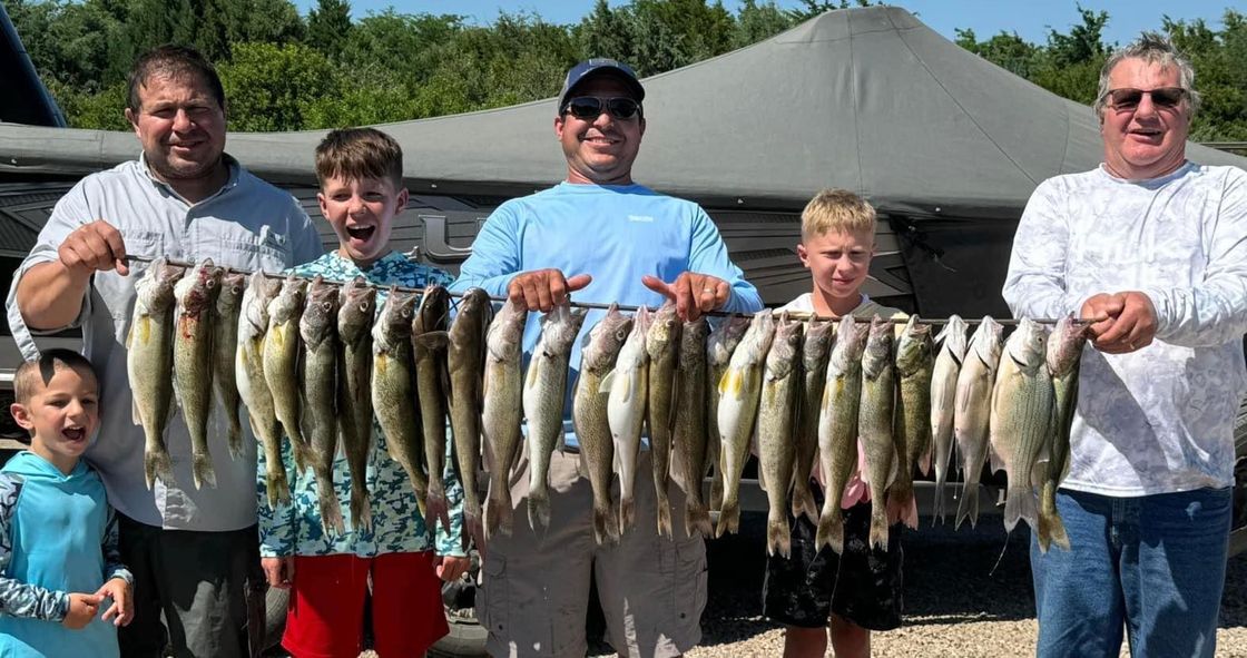 Lake Sharpe, Missouri River Walleye