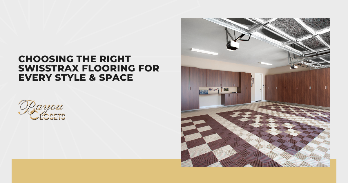 Choosing the Right Swisstrax Flooring for Every Style & Space